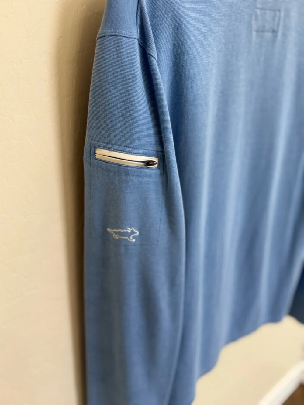 Vintage Horny Toad (Toad&Co) Men's Blue Short Sleeve Shirt Size Large - Picture 4 of 5